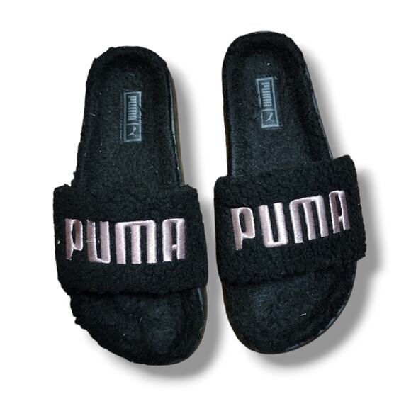 Puma Leadcat 2.0 Sherpa Slides - Picture 1 of 3